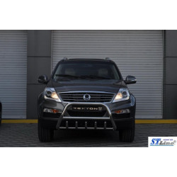 Купити Кенгурятник WT003 (нерж) для SsangYong Rexton I 2001-2017 рр