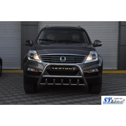 Купити Кенгурятник WT003 (нерж) для SsangYong Rexton I 2001-2017 рр