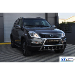Купити Кенгурятник WT003 (нерж) для SsangYong Rexton I 2001-2017 рр