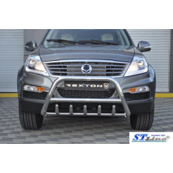 Купити Кенгурятник WT003 (нерж) для SsangYong Rexton I 2001-2017 рр