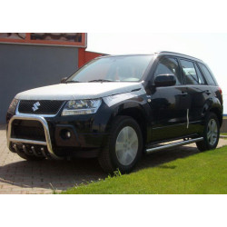 Купити Кенгурятник QT006 (нерж.) для Suzuki Grand Vitara 2005-2017 рр