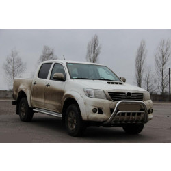 Купити Кенгурятник WT002 (нерж.) для Toyota Hilux 2006-2015 рр