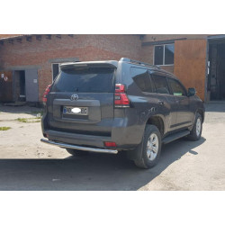 Купити Задня дуга AK002 (нерж) для Toyota Land Cruiser Prado 150
