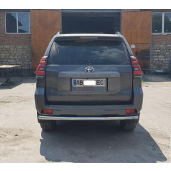 Купити Задня дуга AK002 (нерж) для Toyota Land Cruiser Prado 150