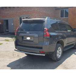 Купити Задня дуга AK002 (нерж) для Toyota Land Cruiser Prado 150