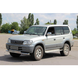 Купити Передня дуга ST014 (нерж.) для Toyota Land Cruiser 90 Prado