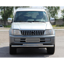 Купити Передня дуга ST014 (нерж.) для Toyota Land Cruiser 90 Prado