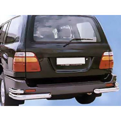 Купити Задні куточки AK003-Double (2 шт., нерж) для Toyota Land Cruiser 100