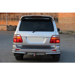 Купити Задні куточки AK003-Double (2 шт., нерж) для Toyota Land Cruiser 100