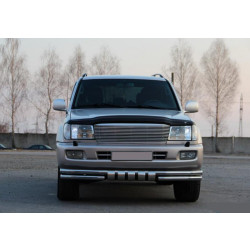 Купити Передня дуга ST015 (нерж.) для Toyota Land Cruiser 100