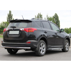 Купити Задня дуга AK002 (нерж) для Toyota Rav 4 2013-2018 рр