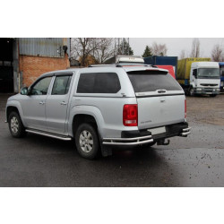 Купити Задні куточки AK003-Double (2 шт., нерж) для Volkswagen Amarok 2010-2022 рр