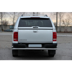 Купити Задній захист AK005-2 (2 шт., нерж) для Volkswagen Amarok 2010-2022 рр