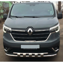 Купити Передній вус Shark ST015 (2021-2025, нерж) для Renault Trafic 2015- рр