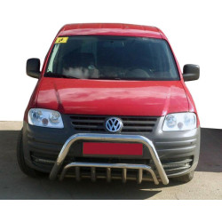 Купити Кенгурятник WT002 (нерж) для Volkswagen Caddy 2004-2010 рр