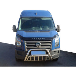Купити Кенгурятник WT002 (нерж) для Volkswagen Crafter 2006-2016 рр