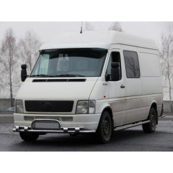 Купити Передній захист ST020 (нерж) для Volkswagen LT 1995-2006 рр