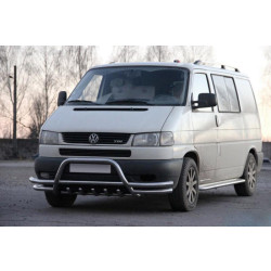 Купити Кенгурятник WT003 Plus-2 (нерж) для Volkswagen T4 Transporter
