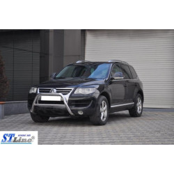 Купити Кенгурятник WT005 Colt (нерж) для Volkswagen Touareg 2002-2010 рр