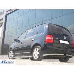 Купити Задні куточки AK003 (2 шт., нерж) для Volkswagen Touran 2003-2010 рр