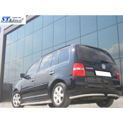 Купити Задні куточки AK003 (2 шт., нерж) для Volkswagen Touran 2003-2010 рр