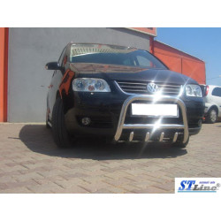 Купити Кенгурятник QT006 (нерж) для Volkswagen Touran 2003-2010 рр