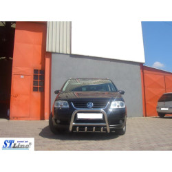 Купити Кенгурятник QT006 (нерж) для Volkswagen Touran 2003-2010 рр