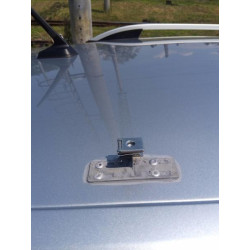 Купить Рейлинги Skyport (серый мат) для Renault Captur 2013-2019 гг