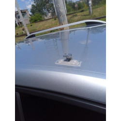 Купить Рейлинги Skyport (серый мат) для Renault Captur 2013-2019 гг