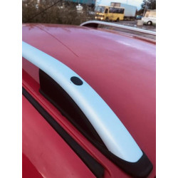 Купить Рейлинги Skyport (серый мат) для Renault Captur 2013-2019 гг