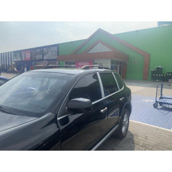 Купить Рейлинги Skyport (черный мат) для Volkswagen Touareg 2002-2010 гг