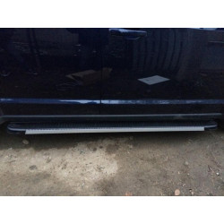 Купить Боковые пороги Maya V1 (2 шт., алюминий) для Fiat Freemont