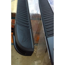 Купити Бокові пороги Maya V1 (2 шт., алюміній) для Suzuki SX4 S-Cross 2013-2016рр