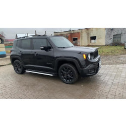 Купити Бокові пороги Maya V1 (2 шт., алюміній) для Jeep Renegade