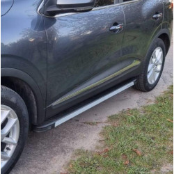 Купити Бокові пороги Maya V1 (2 шт., алюміній) для Renault Kadjar