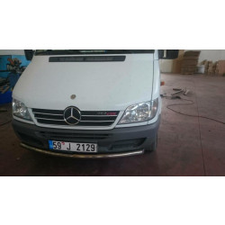 Купить Передний ус ST008 (нерж.) для Mercedes Sprinter W901/902/903/904/905 1995-2006 гг