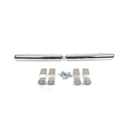 Купити Бічні труби за заднім колесом (2 шт., нерж) Середня база для Volkswagen LT 1995-2006 рр