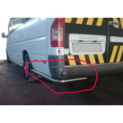 Купити Задні куточки AK-SO (нерж.) Середня база для Volkswagen LT 1995-2006 рр