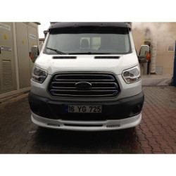 Купити Козирьок на лобове скло (чорний глянець, 5мм) для Ford Transit 2014- рр