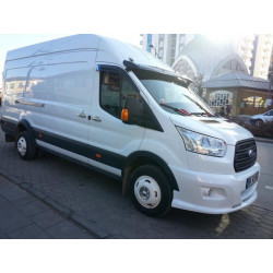 Купити Козирьок на лобове скло (чорний глянець, 5мм) для Ford Transit 2014- рр