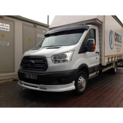 Купити Козирьок на лобове скло (чорний глянець, 5мм) для Ford Transit 2014- рр