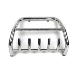 Купити Кенгурятник WT003/4 (нерж.) з написом, 60мм для Mercedes Vito W638 1996-2003 рр