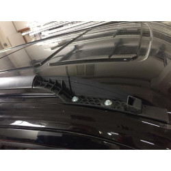 Купить Рейлинги черные ELITE (пласт. ножки) Средняя база (LONG) для Mercedes Vito/V-class W447 2014- гг