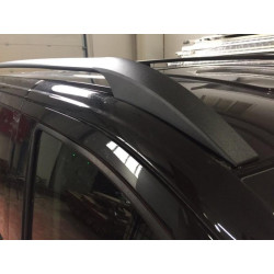 Купить Рейлинги черные ELITE (пласт. ножки) Длинная база (EXTRALONG) для Mercedes Vito/V-class W447 2014- гг