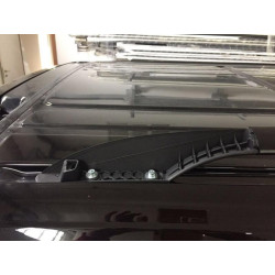 Купить Рейлинги черные ELITE (пласт. ножки) Длинная база (EXTRALONG) для Mercedes Vito/V-class W447 2014- гг