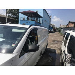 Купить Рейлинги черные CAN Оригинальный дизайн (металл. ножки) Средняя база (LONG) для Mercedes Vito/V-class W447 2014- гг