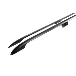 Купить Рейлинги черные CAN Оригинальный дизайн (металл. ножки) Длинная база (EXTRALONG) для Mercedes Vito/V-class W447 2014- гг