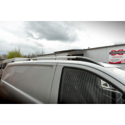 Купити Рейлінги ELITE Хром (пласт. ніжка) Довга база (ExtraLong) для Mercedes Vito / V-class W447 2014- рр