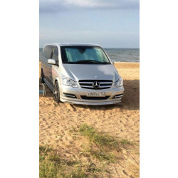 Купити Накладка на бампер BRB V1 (під фарбування) 2010-2015 рік для Mercedes Vito W639 рр