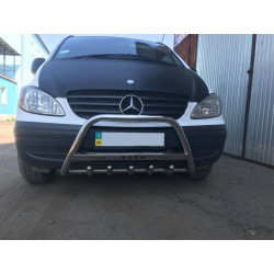 Купить Кенгурятник WT004 (нерж.) без надписи, 2004-2010, 60мм для Mercedes Vito W639